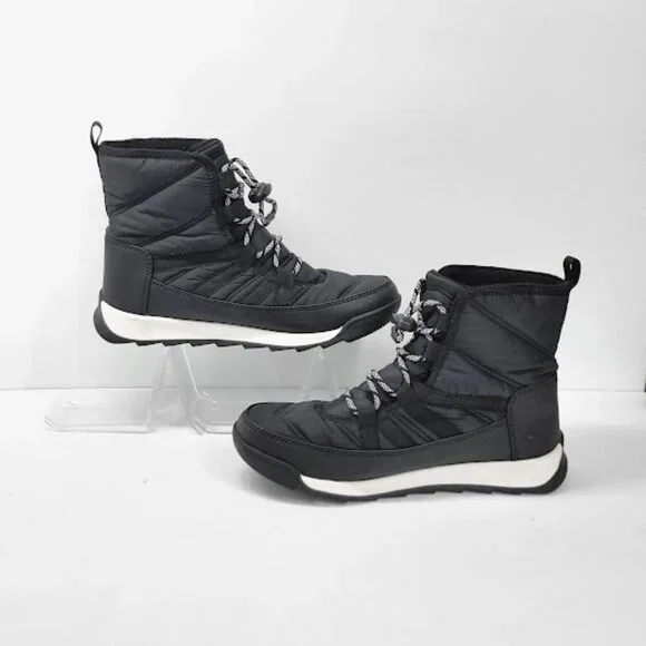 SOREL WOMEN'S  Whitney II Short Lace Waterproof Boots black Size 7 EUC - Picture 5 of 9